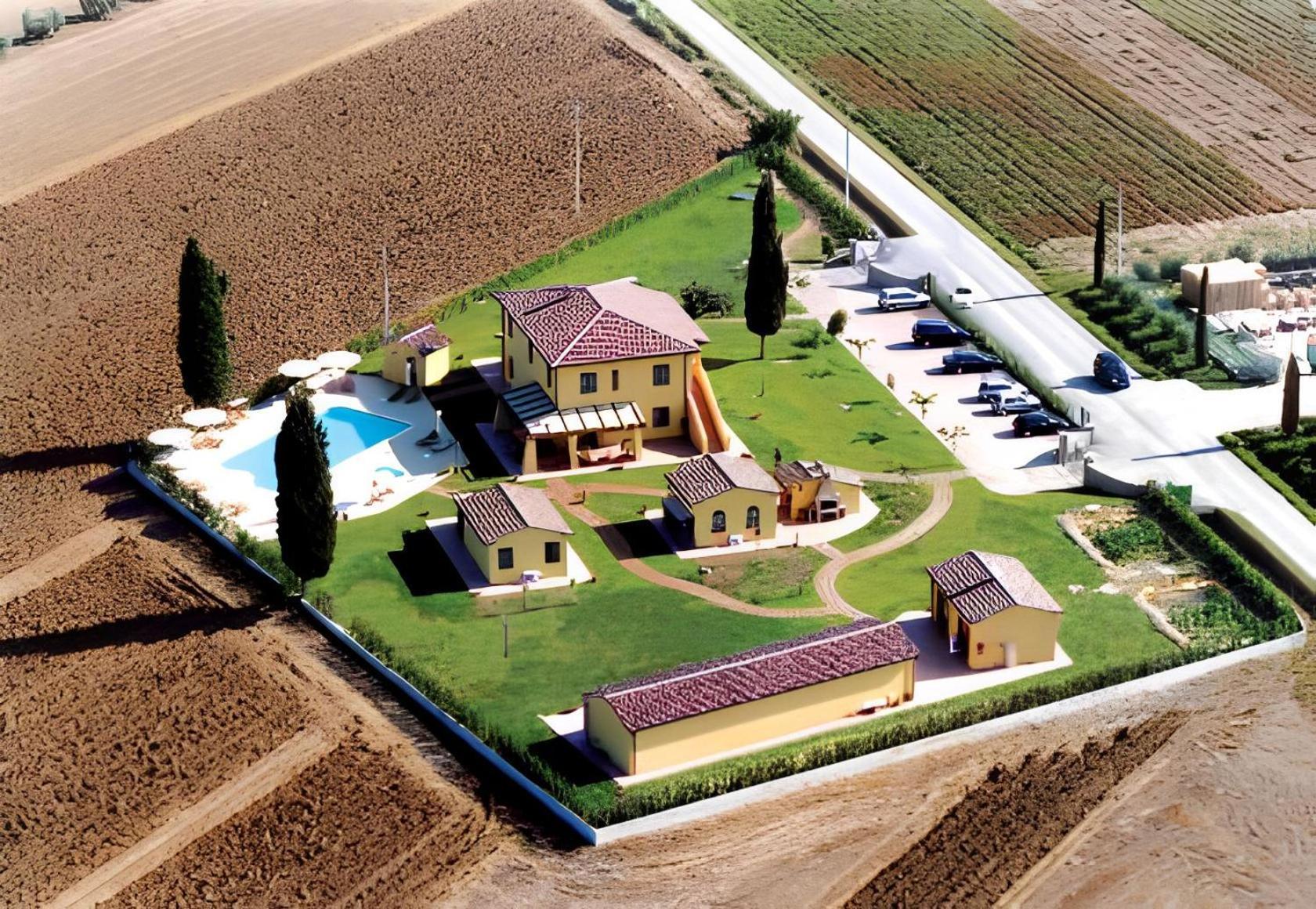 Апарт готель Podere Tre Cipressi Кампілья-Мариттіма Екстер'єр фото